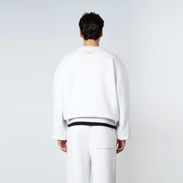 Quotrell Blank Sweater Grijs