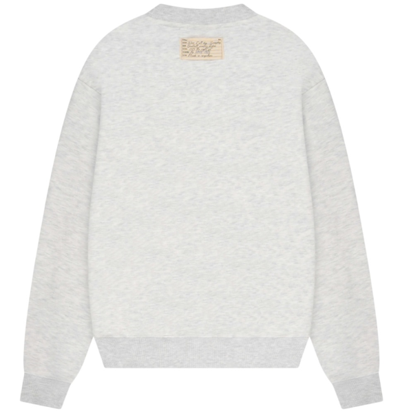 Quotrell Blank Sweater Grijs