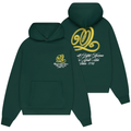 Quotrell Chain Hoodie Donker Groen