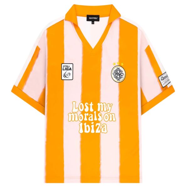 Quotrell Ibiza Jersey T-shirt Oranje