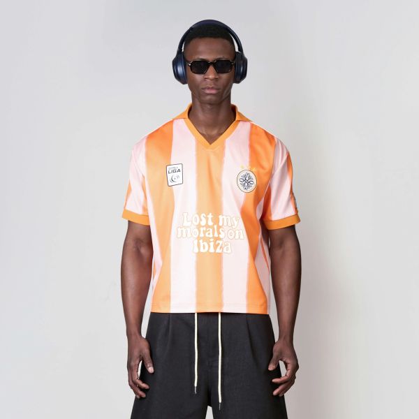 Quotrell Ibiza Jersey Oranje/Roze