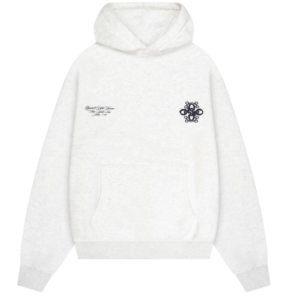 Quotrell Insignia Hoodie Grijs