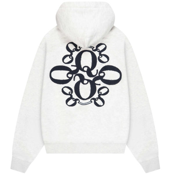 Quotrell Insignia Hoodie Grijs
