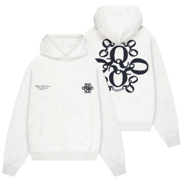 Quotrell Insignia Hoodie Grijs