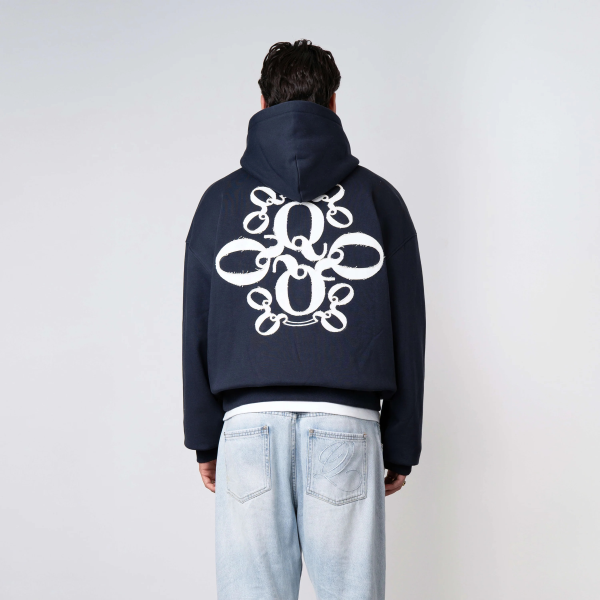 Quotrell Insignia Hoodie Navy