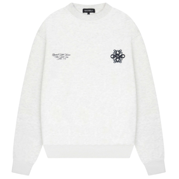 Quotrell Insignia Sweater Grijs
