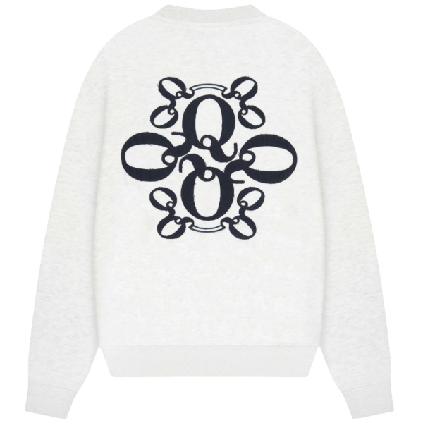 Quotrell Insignia Sweater Grijs