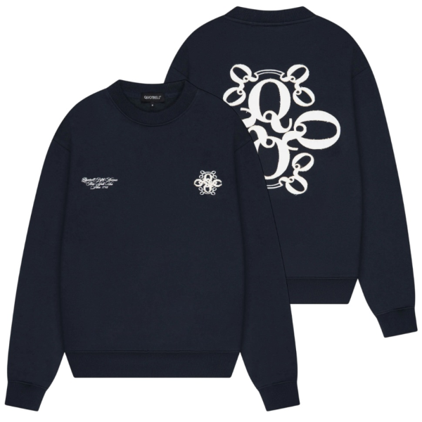 Quotrell Insignia Sweater Navy