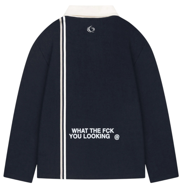 Quotrell Jameson Longsleeve Polo Navy