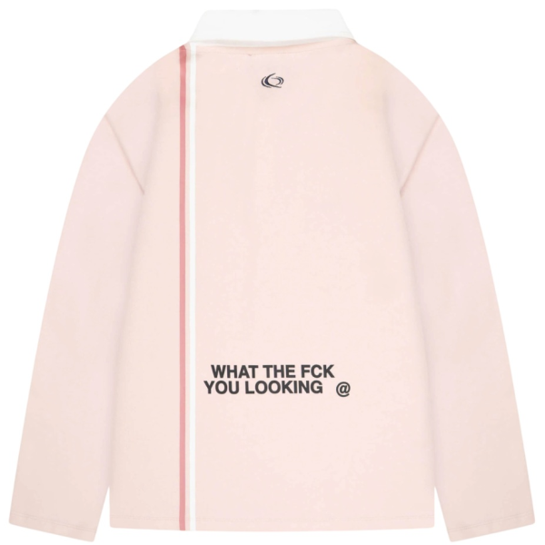 Quotrell Jameson Longsleeve Polo Roze