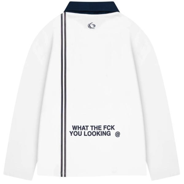 Quotrell Jameson Longsleeve Polo Wit