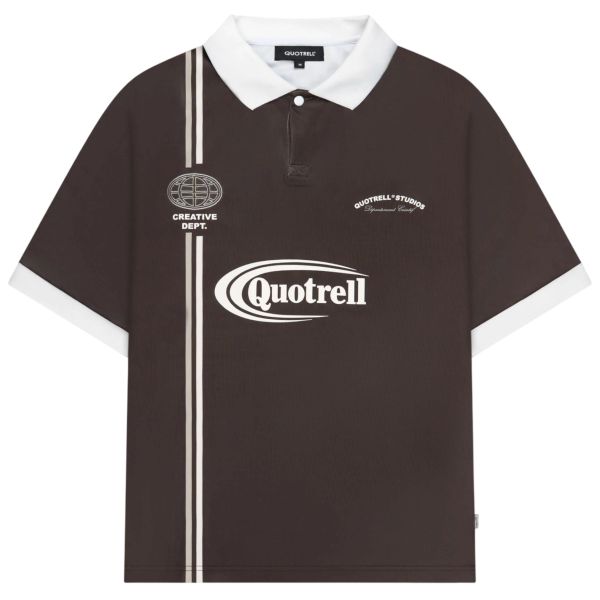 Quotrell Logan Soccer Polo Bruin