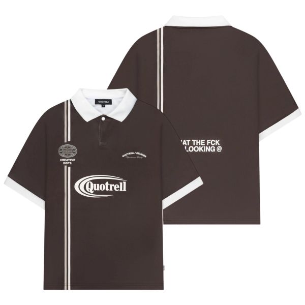 Quotrell Logan Soccer Polo Bruin