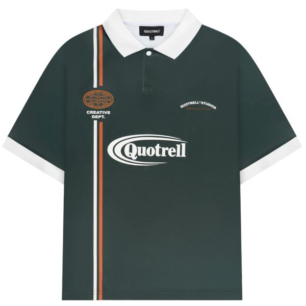 Quotrell Logan Soccer Polo Donker groen