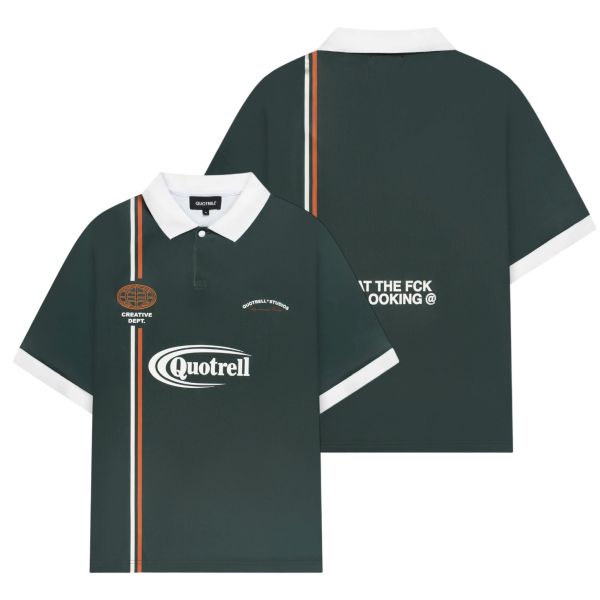 Quotrell Logan Soccer Polo Donker groen