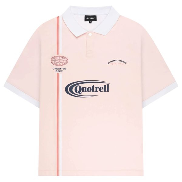 Quotrell Logan Soccer Polo Roze