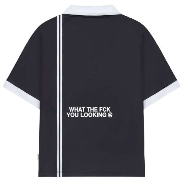 Quotrell Logan Soccer Polo Zwart