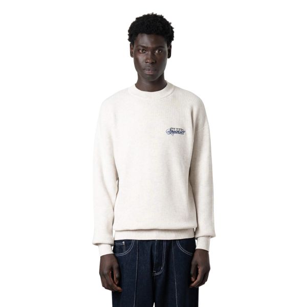 Quotrell Zac Knitted Sweater Grijs