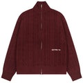 Quotrell Ease Cable Knitted Vest Bordeaux