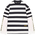 Quotrell Form Longsleeve T-shirt Navy/Wit