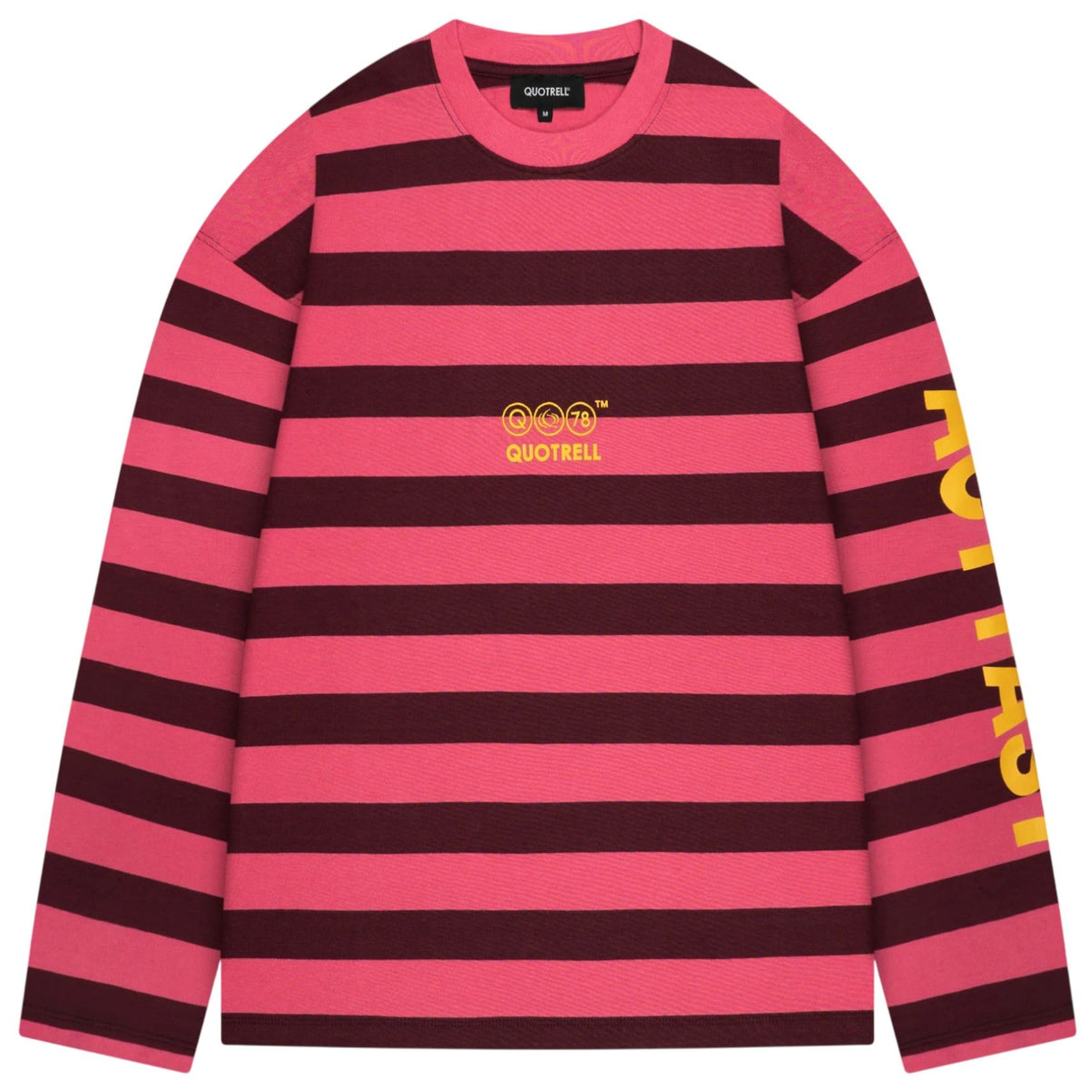 Quotrell Moving Longsleeve T-shirt Roze/Bordeaux
