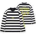 Quotrell Moving Longsleeve T-shirt Wit/Navy