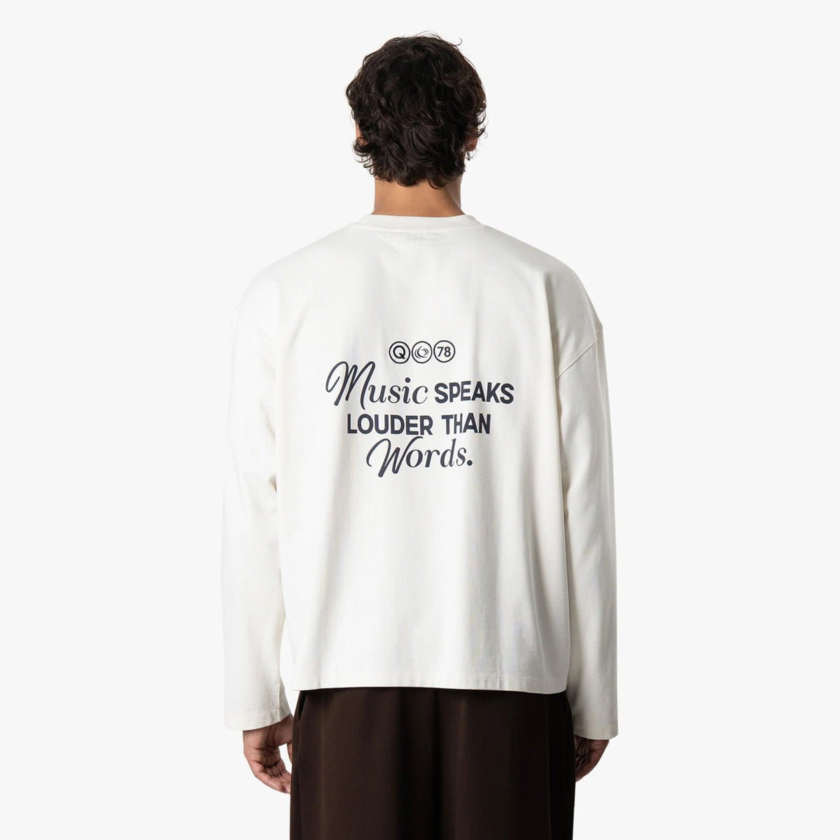 Quotrell Will Longsleeve T-shirt Off White