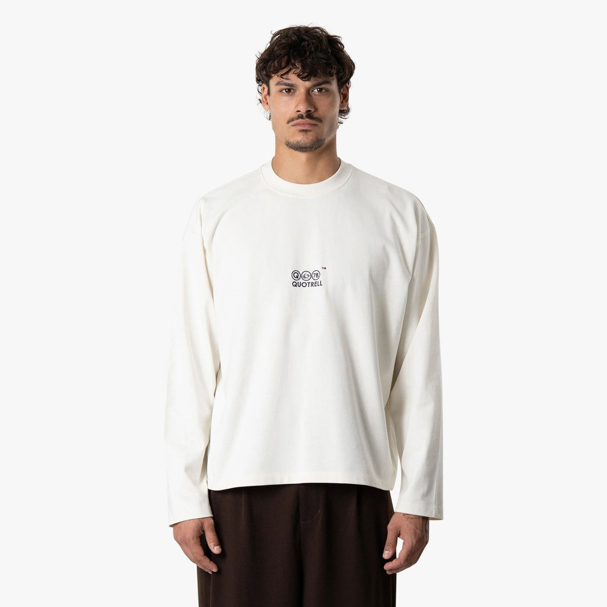 Quotrell Will Longsleeve T-shirt Off White