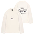 Quotrell Will Longsleeve T-shirt Off White