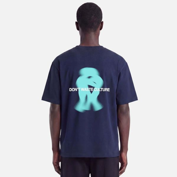 Don’t Waste Culture Risa T-shirt Navy
