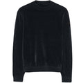 Roberto Ricci Designs Velvet Round Knit Sweater Antraciet