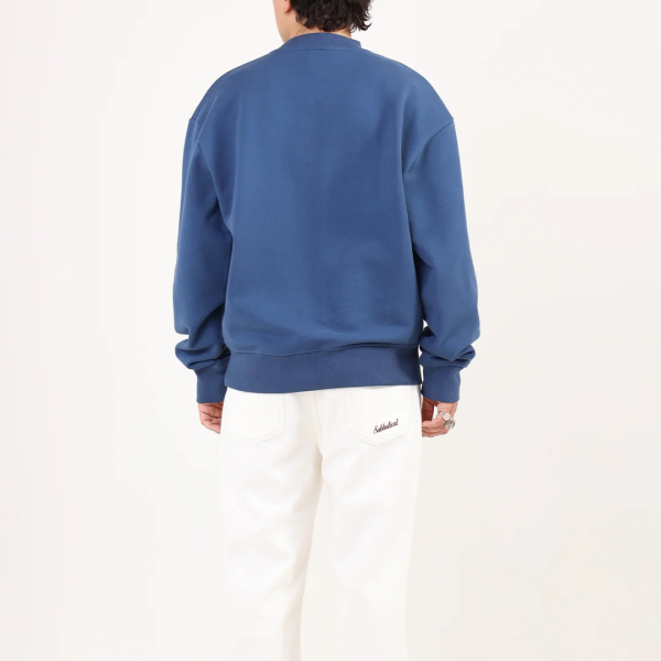 Sabbatical Logo Sweater Donker Blauw
