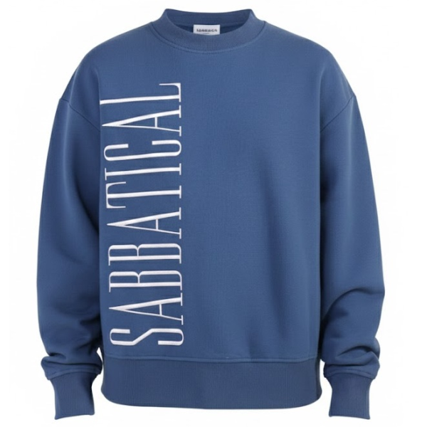 Sabbatical Logo Sweater Donker Blauw