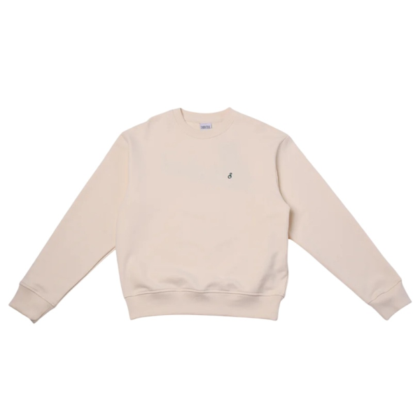 Sabbatical Script Logo Sweater Off White