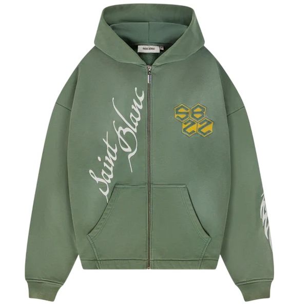 Saint Blanc Tribal Boxy Vest Groen