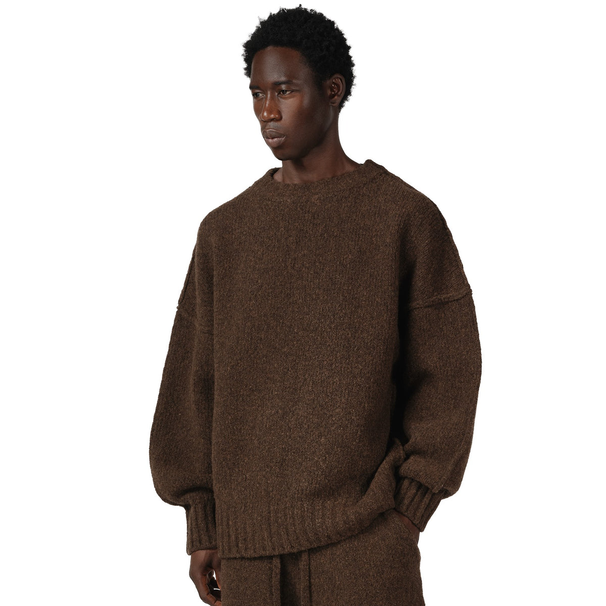 Seventh Wool Knit Sweater Bruin
