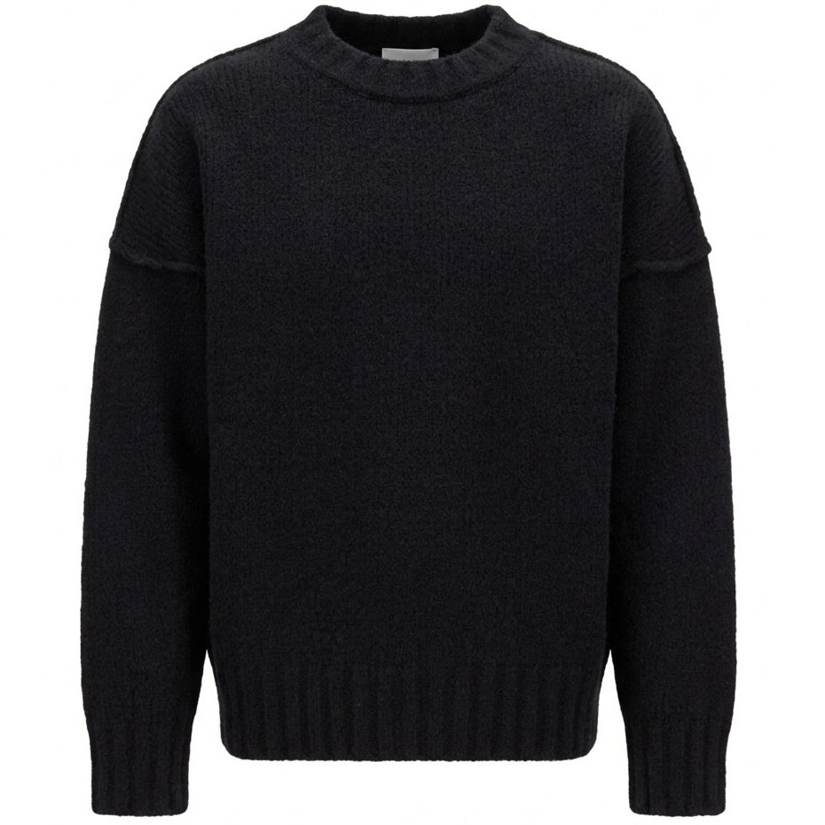 Seventh Wool Knit Sweater Zwart