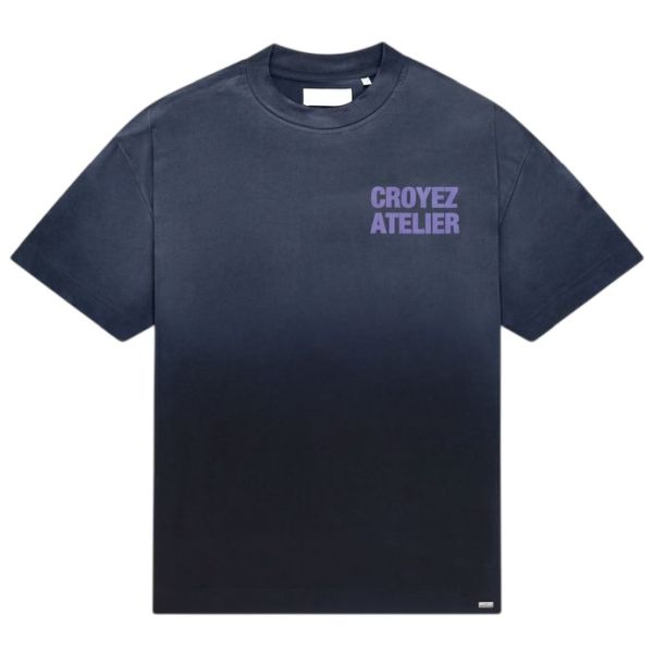 Croyez Sprayed Atelier T-shirt Zwart