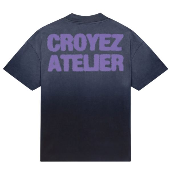 Croyez Sprayed Atelier T-shirt Zwart