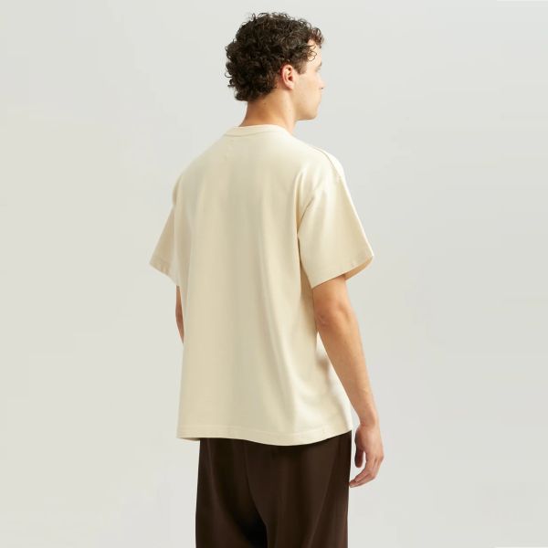 ANGE Projects Wine Drive Patch T-shirt Off White