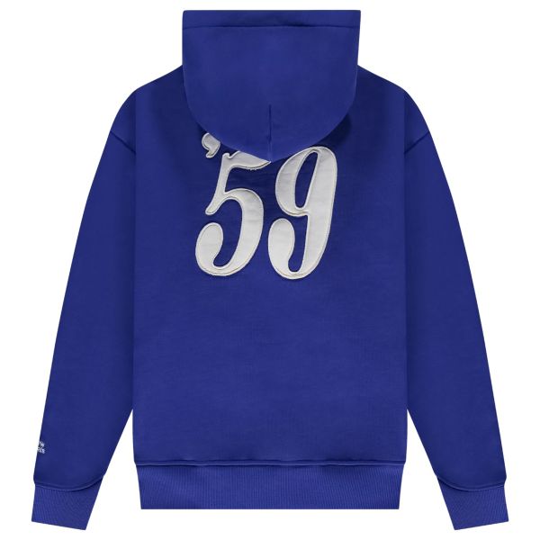 The New Originals Zeedijk Double Pocket Hoodie Blauw