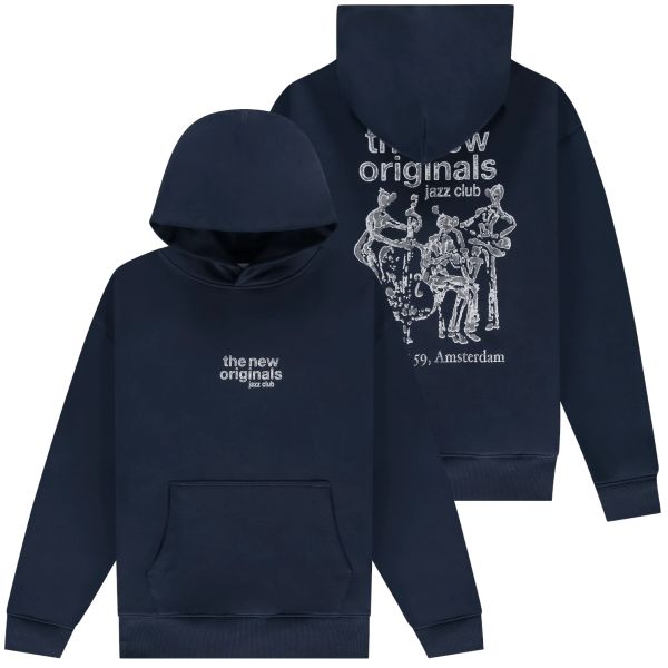 The New Originals Jazz Club Hoodie Navy