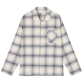The Savage Report Embroidery Check Overhemd Navy