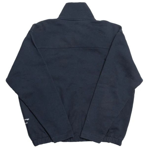 The Savage Report Full Zip Vest Navy