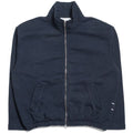 The Savage Report Full Zip Vest Navy
