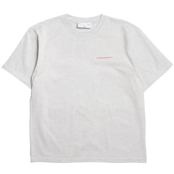 The Savage Report Laying Down T-shirt Grijs