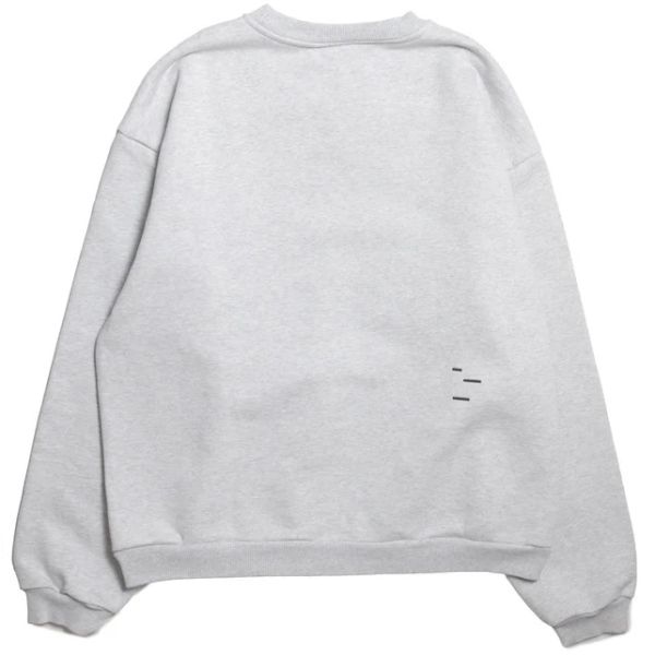 The Savage Report Logo Bar Sweater Grijs