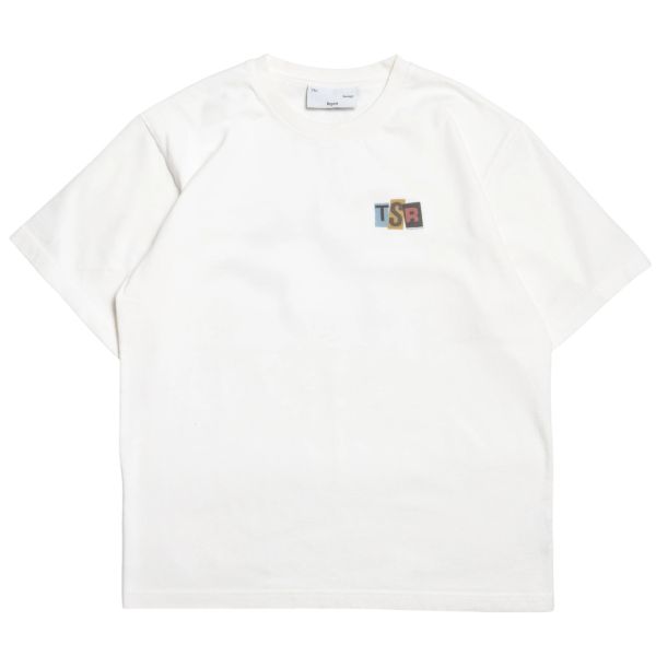 The Savage Report Newspaper T-shirt Off White