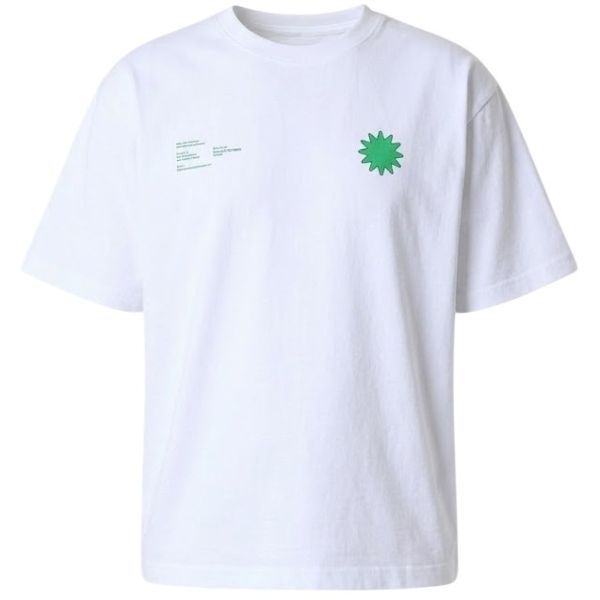 The Savage Report Small Sun T-shirt Wit