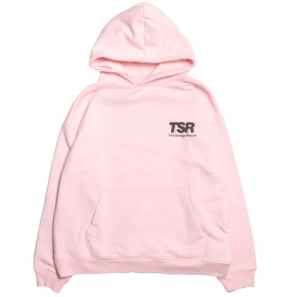 The Savage Report TSR Sport Hoodie Roze